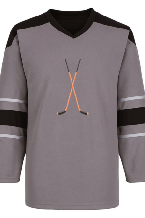 Coxcarrentals Crossed Hockey Sticks Icon Hockey Jersey