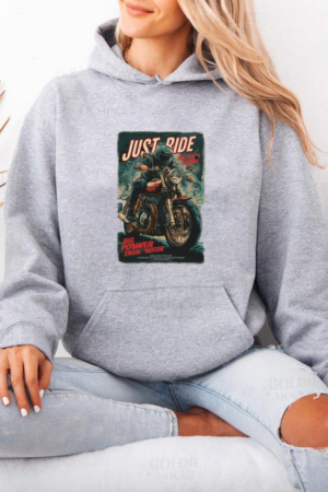 Coxcarrentals Cruiser Motorbike Focused Edgy Hoodie