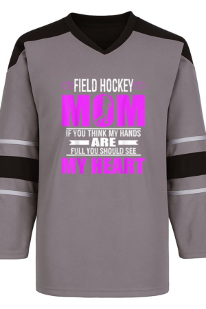 Coxcarrentals Field Hockey Moms Full Heart Hockey Jersey