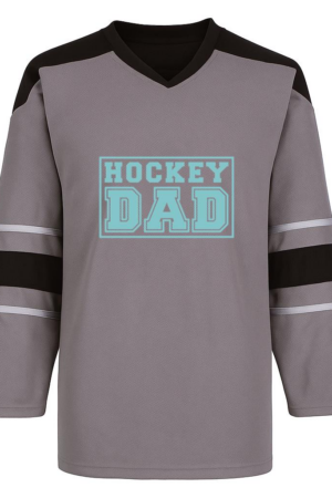 Coxcarrentals Hockey Dad Label Cut Out Hockey Jersey