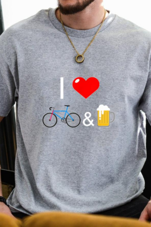 Coxcarrentals I Love Bikes And Beer Cycing T-Shirt