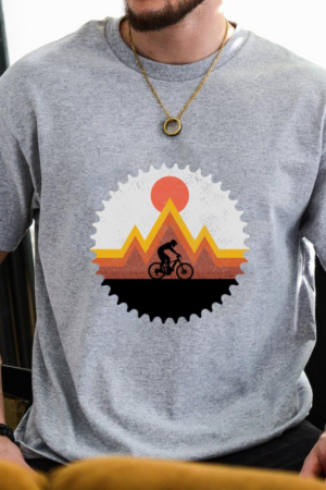 Coxcarrentals Mountain Bike Vintage Retro MTB Downhill Biking Cycling T-Shirt