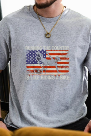 Coxcarrentals Running The Country Is Like Riding A Bike T-Shirt