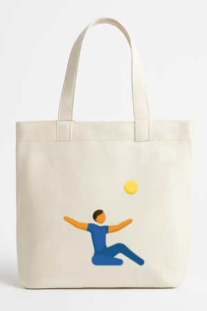 Coxcarrentals Sitting Volleyball Paralympic Sport Pictogram Canvas Tote Bag