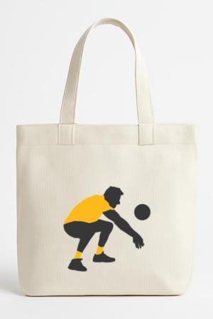 Coxcarrentals Volleyball Player Canvas Tote Bag