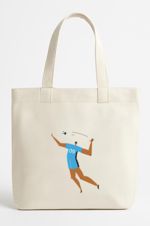 Coxcarrentals Volleyball Player Character Canvas Tote Bag
