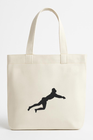 Coxcarrentals Volleyball Player Dive Position Canvas Tote Bag
