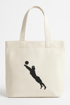 Coxcarrentals Volleyball Player Save Position Canvas Tote Bag