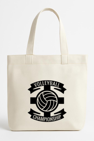 Coxcarrentals Volleyball Sticker Canvas Tote Bag