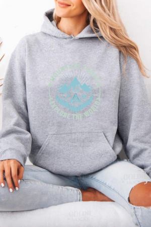 Coxcarrentals Woman Motorbike Wild Classic Hoodie